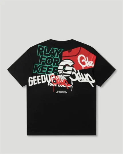 Geedup x Foot Locker Black T-Shirt