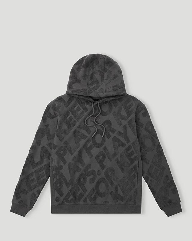 Geedup Hoodie PFK Monogram Charcoal Grey Geedup Hoodie PFK Monogram Charcoal Grey