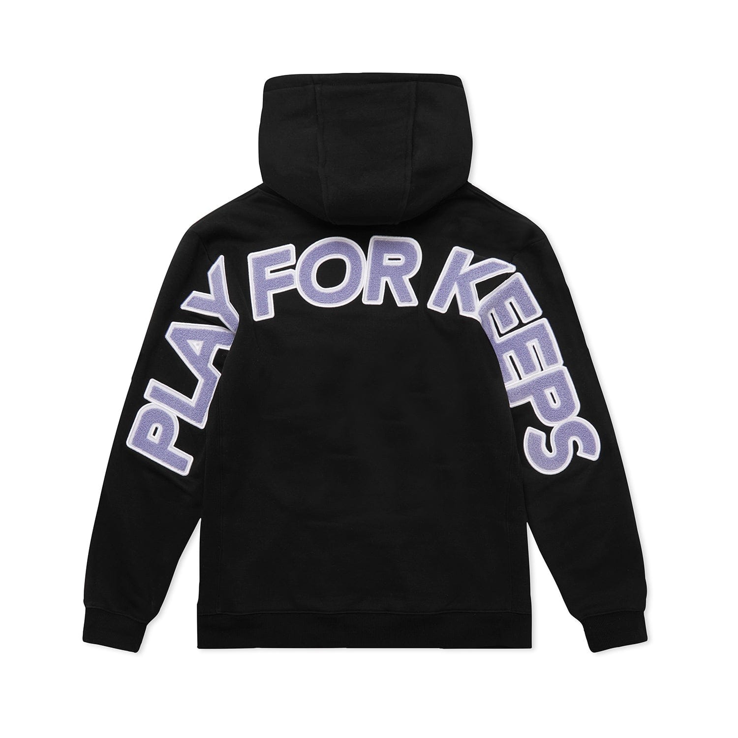 Geedup Hoodie Play For Keeps Hoody Black Purple Geedup Hoodie Play For Keeps Hoody Black Purple