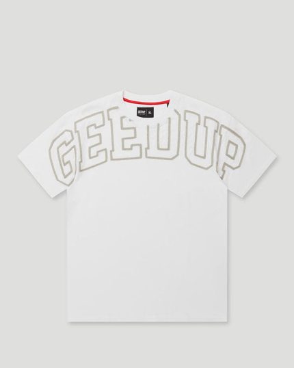 GeedupT-Shirt Team Logo White/Grey