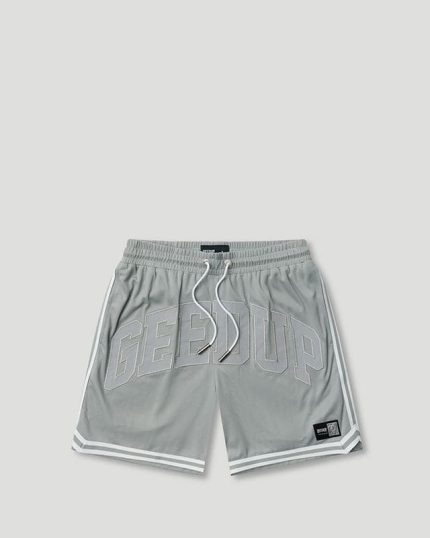 GEEDUP Team Logo B-Ball Short Grey