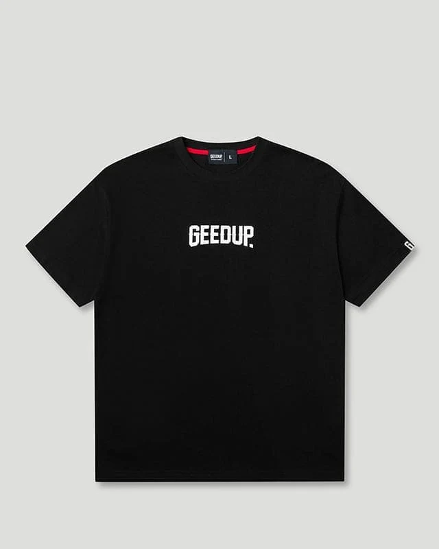 Geedup Stack Black T-Shirt Geedup Stack Black T-Shirt