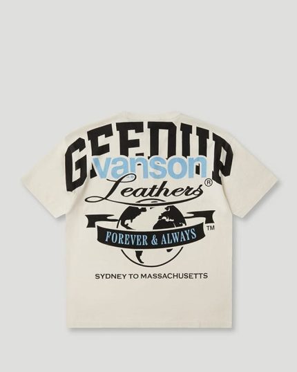 Geedup x Vanson White T-Shirt