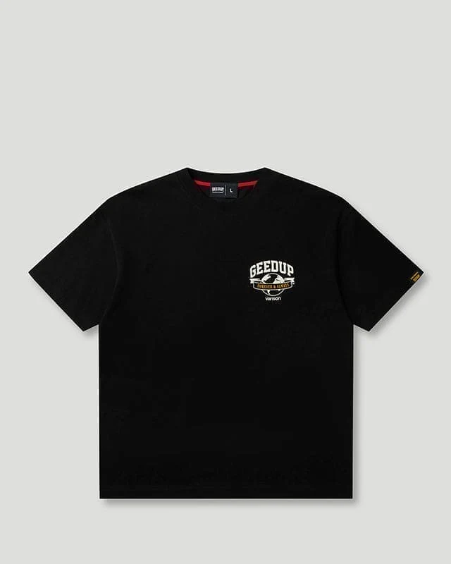 Geedup x Vanson Black T-Shirt Geedup x Vanson Black T-Shirt