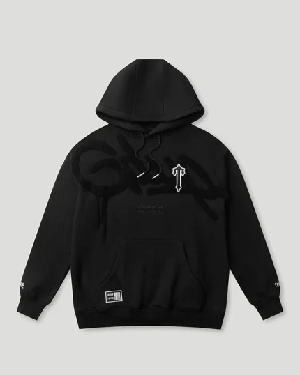 Geedup x Trapstar Team Logo Signature Jacket BlackWhiteRed