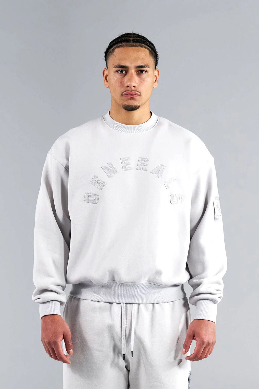 Geedup Generals Oversized Crewneck Nimbus Cloud